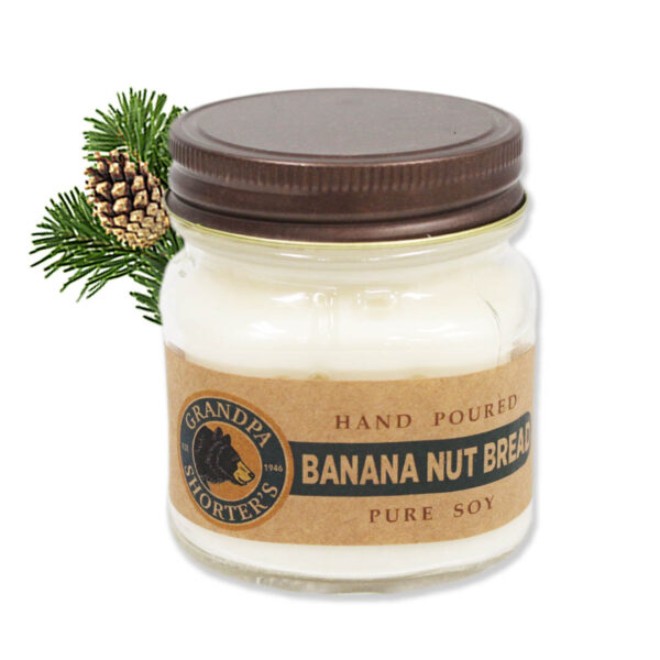 Banana Nut Bread Soy Candle - Small
