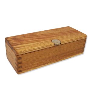 Wooden Petoskey Stone Pencil Box B