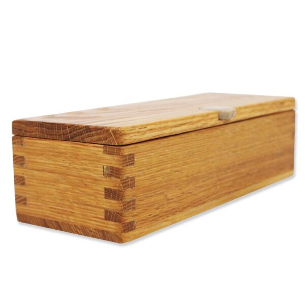 Wooden Petoskey Stone Pencil Box B3