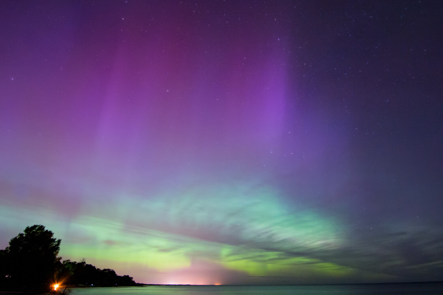 Northern Lights in Petoskey - Grandpa Shorter's Gifts