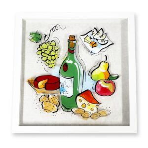 Whimsical Cheese and Wine Painting Class