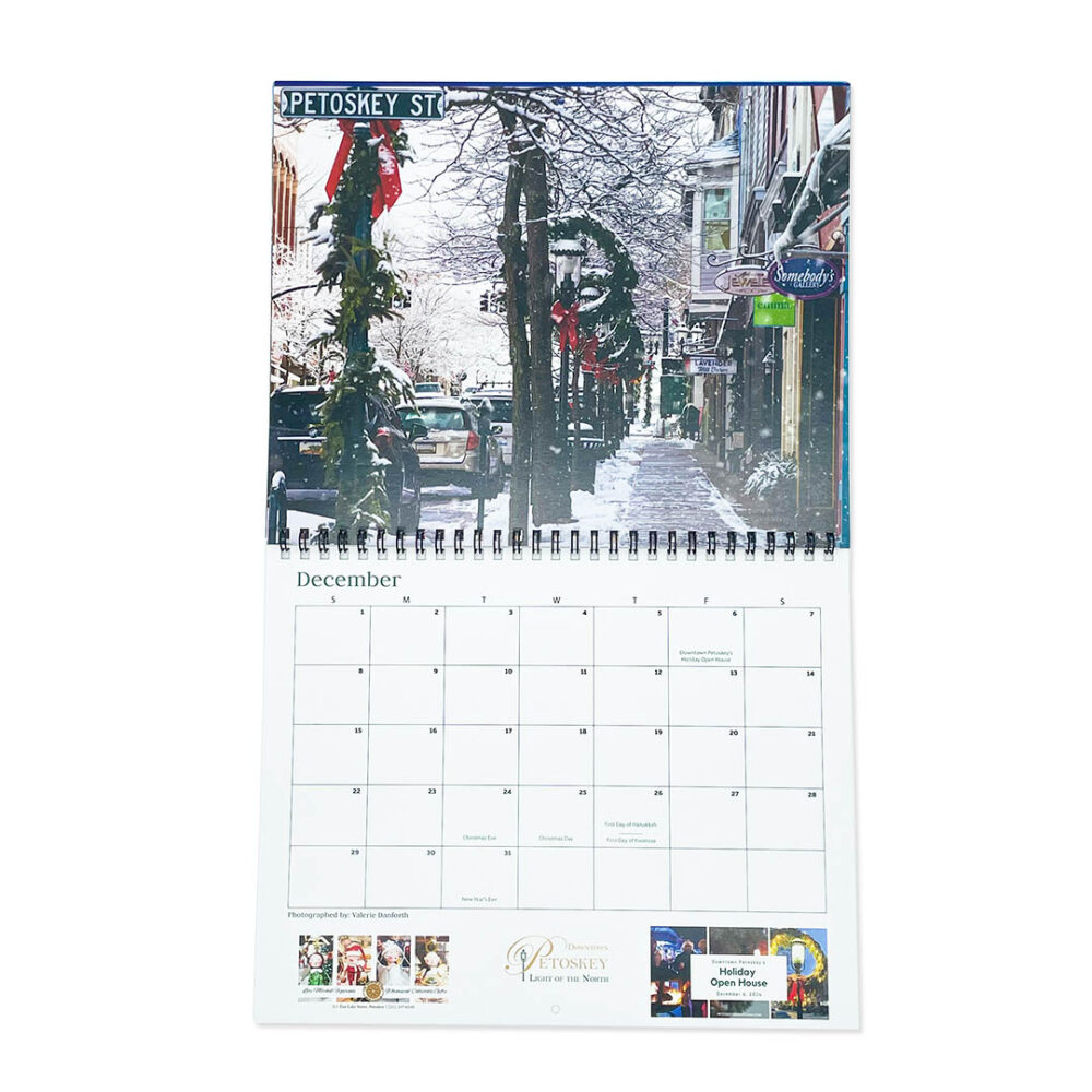 Downtown Petoskey Calendar 2024 Grandpa Shorter's Gifts