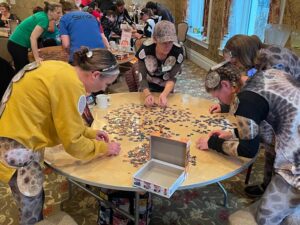Puzzling Parties at Grandpa Shorters in Petoskey Michigan