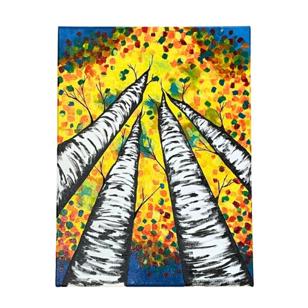 Birch Tree Painting