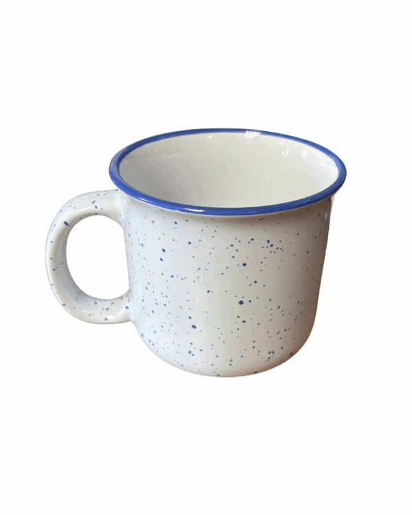 Petoskey Michigan Speckled Lighthouse Mug