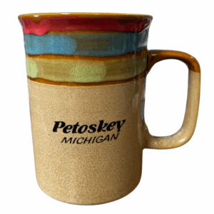 Petoskey Michigan Glaze Mug – 16 oz
