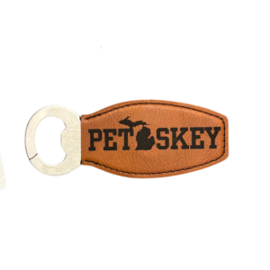 Petoskey Rawhide Bottle Opener Magnet