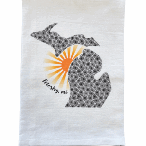 Petoskey, MI Cotton Dish Towel