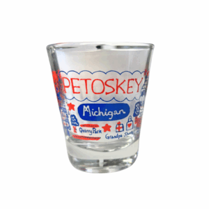 Petoskey Michigan Shot Glass