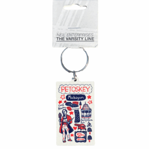 Petoskey Michigan Exclusive Keychain