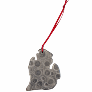 Michigan Petoskey Stone Ornament