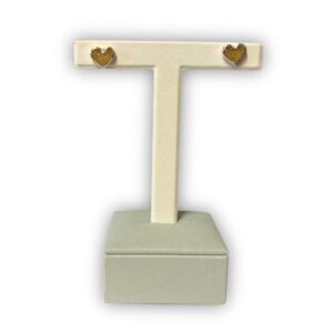 Dune Sterling Silver Earrings with Sand from Walloon Lake, Michigan