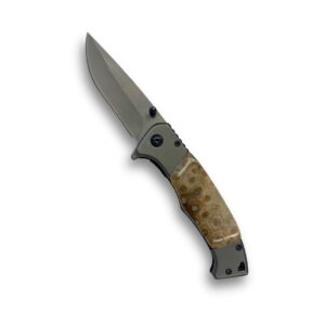 Petoskey Stone Folding Pocket Knife