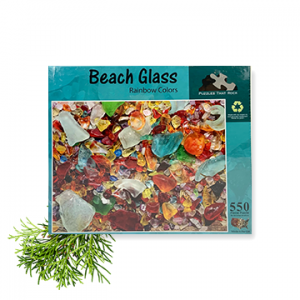 Rainbow Beach Glass Puzzle