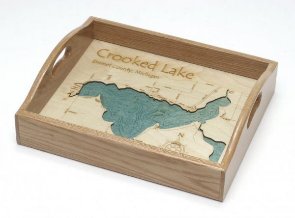 Crooked Lake 3D Depth Tray