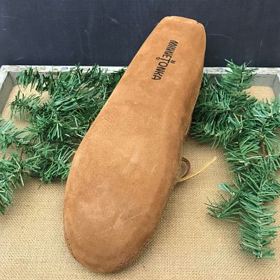 minnetonka men's double bottom fleece slipper