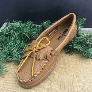 Moosehide Fringed Kilty Moccasin - Grandpa Shorter's